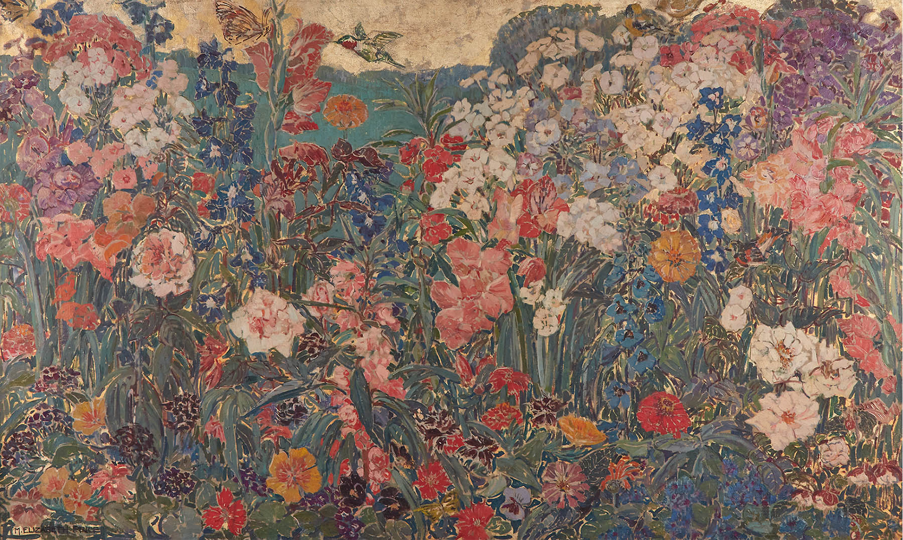 Mary Elizabeth Price painting, Mille Fleurs